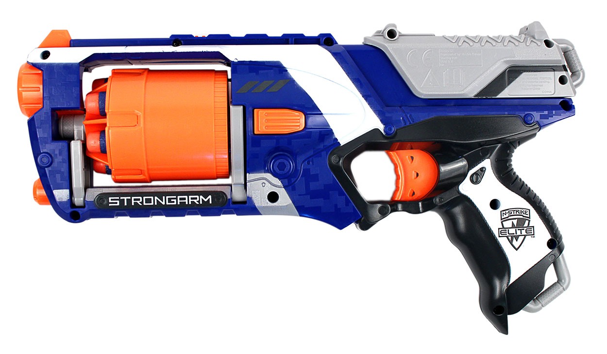 nerf strongarm fire